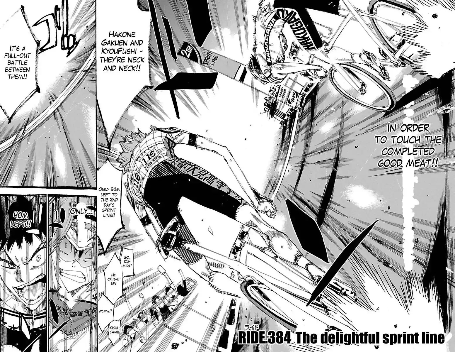 Yowamushi Pedal Chapter 384 2